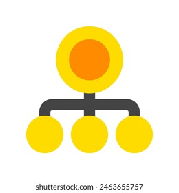 Editable budget, hierarchy vector icon. Part of a big icon set family. Finance, business, investment, accounting. Perfect for web and app interfaces, presentations, infographics, etc