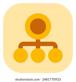 Editable budget, hierarchy vector icon. Part of a big icon set family. Finance, business, investment, accounting. Perfect for web and app interfaces, presentations, infographics, etc