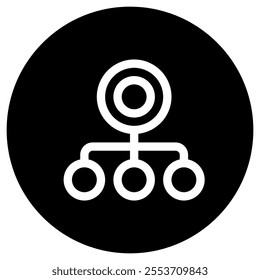Editable budget, hierarchy vector icon. Part of a big icon set family. Finance, business, investment, accounting. Perfect for web and app interfaces, presentations, infographics, etc