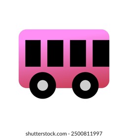 Editable bus vector icon. Vehicles, transportation, travel. Part of a big icon set family. Perfect for web and app interfaces, presentations, infographics, etc