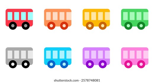 Editable bus vector icon. Vehicles, transportation, travel. Part of a big icon set family. Perfect for web and app interfaces, presentations, infographics, etc