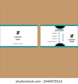 Editable business card for business 