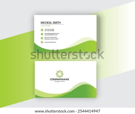 Editable Business Card Design for Professionals
