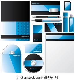 Editable business design set