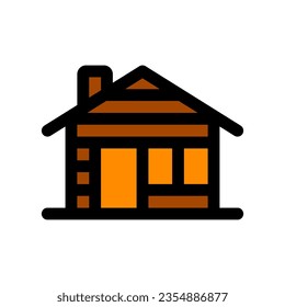 Editable cabin vector icon. Part of a big icon set family. Perfect for web and app interfaces, presentations, infographics, etc