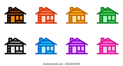 Editable cabin vector icon. Part of a big icon set family. Perfect for web and app interfaces, presentations, infographics, etc