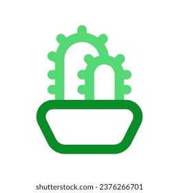 Editable cactus, indoor plant vector icon. Part of a big icon set family. Perfect for web and app interfaces, presentations, infographics, etc