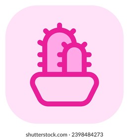 Editable cactus, indoor plant vector icon. Part of a big icon set family. Perfect for web and app interfaces, presentations, infographics, etc