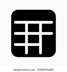 Editable calculator vector icon. Mathematics, finance. Part of a big icon set family. Perfect for web and app interfaces, presentations, infographics, etc