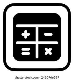 Editable calculator vector icon. Part of a big icon set family. Finance, business, investment, accounting. Perfect for web and app interfaces, presentations, infographics, etc