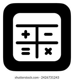 Editable calculator vector icon. Part of a big icon set family. Finance, business, investment, accounting. Perfect for web and app interfaces, presentations, infographics, etc