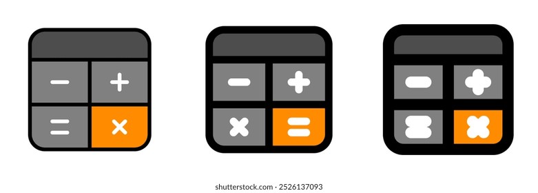 Editable calculator vector icon. Part of a big icon set family. Finance, business, investment, accounting. Perfect for web and app interfaces, presentations, infographics, etc