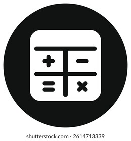 Editable calculator vector icon. Part of a big icon set family. Finance, business, investment, accounting. Perfect for web and app interfaces, presentations, infographics, etc