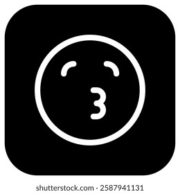Editable calm, zen, relaxed face vector icon. Part of a big icon set family. Perfect for web and app interfaces, presentations, infographics, etc