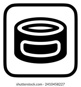 Editable canned food vector icon. Part of a big icon set family. Perfect for web and app interfaces, presentations, infographics, etc