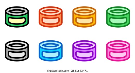 Editable canned food vector icon. Part of a big icon set family. Perfect for web and app interfaces, presentations, infographics, etc