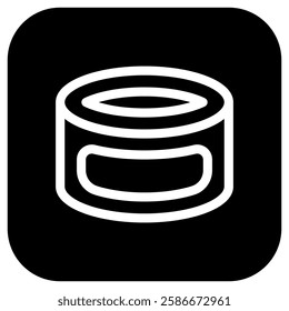 Editable canned food vector icon. Part of a big icon set family. Perfect for web and app interfaces, presentations, infographics, etc