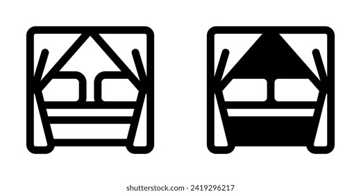 Editable canopy bed vector icon. Part of a big icon set family. Perfect for web and app interfaces, presentations, infographics, etc