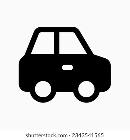 Editable car vector icon. Vehicles, transportation, travel. Part of a big icon set family. Perfect for web and app interfaces, presentations, infographics, etc