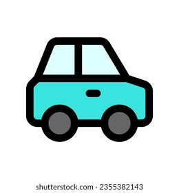 Editable car vector icon. Vehicles, transportation, travel. Part of a big icon set family. Perfect for web and app interfaces, presentations, infographics, etc