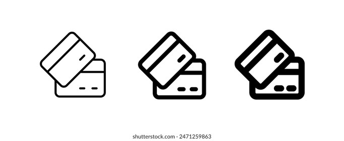 Editable card payment vector icon. Part of a big icon set family. Perfect for web and app interfaces, presentations, infographics, etc