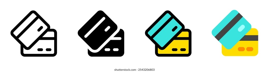 Editable card payment vector icon. Part of a big icon set family. Perfect for web and app interfaces, presentations, infographics, etc