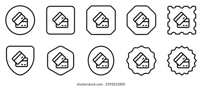 Editable card payment vector icon. Part of a big icon set family. Perfect for web and app interfaces, presentations, infographics, etc