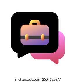 Editable career consultation, consulting, service, profession vector icon. Business, work, job. Part of a big icon set family. Perfect for web and app interfaces, presentations, infographics, etc