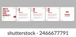 Editable carousel post, creative social media carousel template, modern and editable business carousel template design