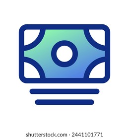 Editable cash, banknote vector icon. Part of a big icon set family. Finance, business, investment, accounting. Perfect for web and app interfaces, presentations, infographics, etc