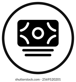 Editable cash, banknote vector icon. Part of a big icon set family. Finance, business, investment, accounting. Perfect for web and app interfaces, presentations, infographics, etc