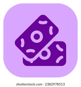 Efectivo editable, dinero, icono del vector de pago. Parte de una familia de iconos grandes. Perfecto para interfaces web y de aplicaciones, presentaciones, infografías, etc