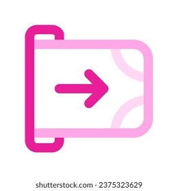 Bearbeitbarer Auskauf, Geld-Vektorsymbol senden. Teil einer großen Icon-Set-Familie. Finanzen, Wirtschaft, Investitionen, Rechnungswesen. Perfekt für Web- und App-Schnittstellen, Präsentationen, Infografiken usw.