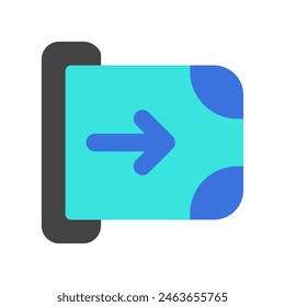Icono de Vector de dinero editable. Parte de una gran familia de iconos. Finanzas, negocios, inversiones, contabilidad. Perfecto para interfaces de Web y App, presentaciones, infografías, etc