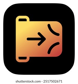 Editable cashout, send money vector icon. Part of a big icon set family. Finance, business, investment, accounting. Perfect for web and app interfaces, presentations, infographics, etc