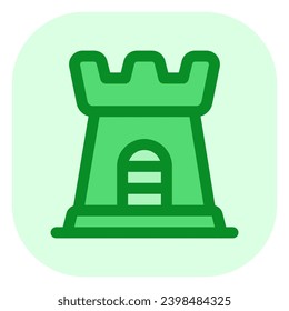 Editable castle vector icon. Part of a big icon set family. Perfect for web and app interfaces, presentations, infographics, etc