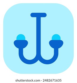 Editable chandelier vector icon. Part of a big icon set family. Perfect for web and app interfaces, presentations, infographics, etc