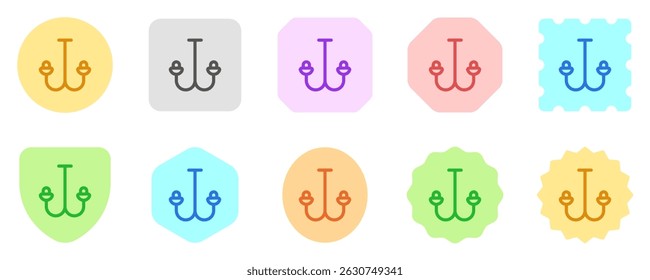 Editable chandelier vector icon. Part of a big icon set family. Perfect for web and app interfaces, presentations, infographics, etc