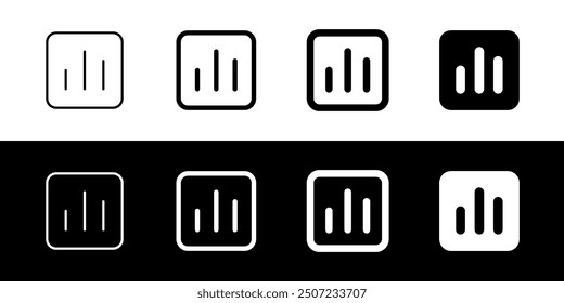 Editable chart graph vector icon. Part of a big icon set family. Perfect for web and app interfaces, presentations, infographics, etc