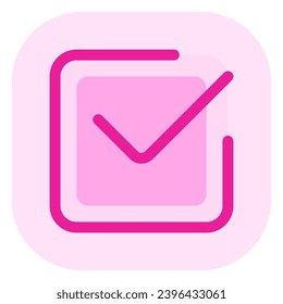 Editable check box vector icon. Part of a big icon set family. Perfect for web and app interfaces, presentations, infographics, etc