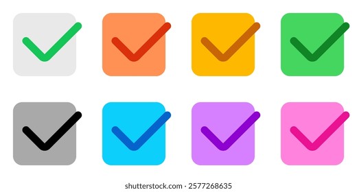 Editable check box vector icon. Part of a big icon set family. Perfect for web and app interfaces, presentations, infographics, etc