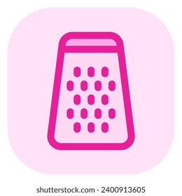 Editable cheese grater vector icon. Bakery, cooking, appliances, kitchenware, food. Part of a big icon set family. Perfect for web and app interfaces, presentations, infographics, etc