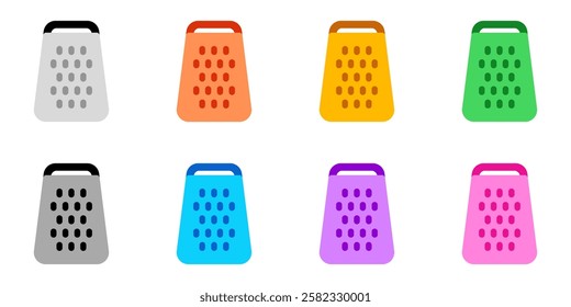 Editable cheese grater vector icon. Bakery, cooking, appliances, kitchenware, food. Part of a big icon set family. Perfect for web and app interfaces, presentations, infographics, etc