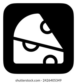 Editable cheese vector icon. Part of a big icon set family. Perfect for web and app interfaces, presentations, infographics, etc