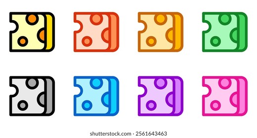 Editable cheese vector icon. Part of a big icon set family. Perfect for web and app interfaces, presentations, infographics, etc