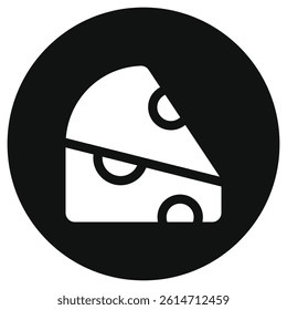 Editable cheese vector icon. Part of a big icon set family. Perfect for web and app interfaces, presentations, infographics, etc