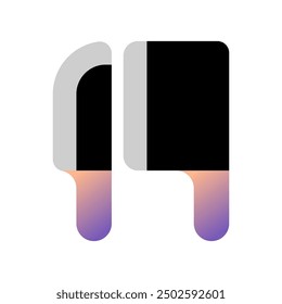 Editable chef knife, cleaver vector icon. Food, restaurant. Part of a big icon set family. Perfect for web and app interfaces, presentations, infographics, etc