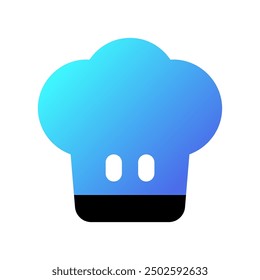 Editable chef's hat vector icon. Food, restaurant. Part of a big icon set family. Perfect for web and app interfaces, presentations, infographics, etc