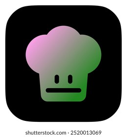 Editable chef's hat vector icon. Food, restaurant. Part of a big icon set family. Perfect for web and app interfaces, presentations, infographics, etc