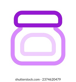 Difusión de chocolate editable, icono vector de mantequilla de cacahuete. Parte de una familia de iconos grandes. Perfecto para interfaces web y de aplicaciones, presentaciones, infografías, etc
